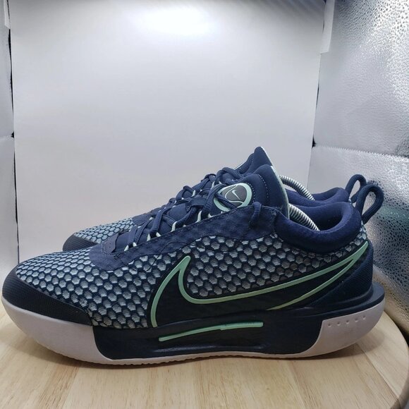Nike Other - Nike Zoom Court Pro HC Tennis Shoes DH0618-410 Obsidian Mint Men 10.5🛒